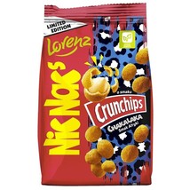 Lorenz Nic Nac&#39;s Nic Nacs Chakalaka Crunchips Crispy Shell Peanuts Free Ship - £6.98 GBP