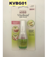 KISS VITA BOND NAIL GLUE PINK TINT KVBG01 ORDORLESS FORMULA BRUSH ON - $72.51 MXN