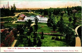 View of Pt. Defiance Park Tacoma WA Washington 1908 DB Postcard T14 - £4.86 GBP