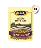 6x Packs Alessi Autentico Premium Lenticchie Sicilian Lentil Soup | 6oz - $43.54 CAD
