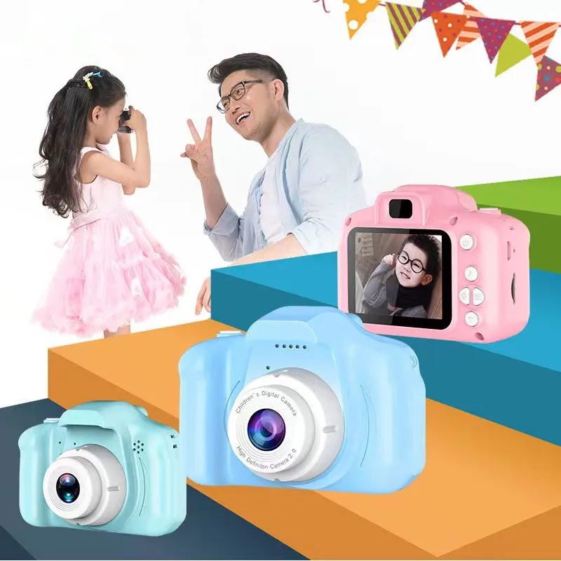 Mini Digital Camera Can Take Pictures Video Small SLR Gift Toy Children&#39;... - £10.18 GBP+