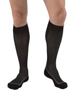 JOBST Sport Knee High 15-20 mmHg Compression Socks, Black/Cool Black, Small - $43.65