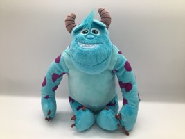 DISNEY PIXAR Monsters Inc Sulley Plush Blue Purple Spots Just Play Stuff... - $7.91