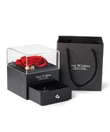 Preserved Flowers Jewelry Box Rose Romantic Gift Box For Mom Women Girlf... - £19.39 GBP+