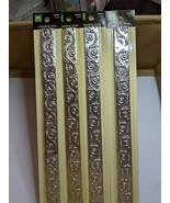 Moulding Strips for Crafts Silver French Thick Design 12.5 &quot; each 2 per ... - £7.65 GBP