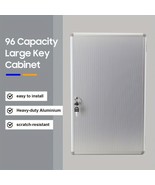 96 Key Lockable Wall Mounted Key Cabinet Box with Tags – Home Office Hot... - €62,22 EUR
