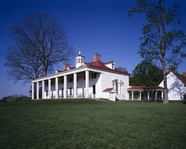 Eastern facade Mount Vernon George Washington estate facing Potomac Photo Print - £6.98 GBP+