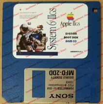 Apple IIgs 2gs Rom 03 (ver 6.0.1) Boot System Startup Disk *New 800k Flo... - $9.50