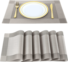 FGSAEOR Placemats, Place Mats for Kitchen Dining Table, Heat-Resistant Anti-Skid - £25.00 GBP