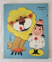 Vintage Playskool Puzzle Lion Tamer 330-26 ages 2 to 6 years - £11.20 GBP