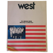 Vintage West Magazine Jan 12, 1969 Los Angeles Times Whittier High School - £11.76 GBP