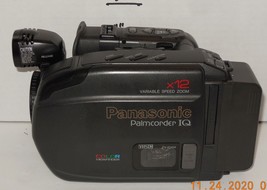 Panasonic Palmcorder IQ PV-IQ404 VHS C Camcorder Tested Works - £116.58 GBP