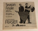 Frasier Tv Guide Print Ad Kelsey Grammar David Hyde Piece Tpa14 - $5.93