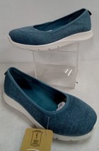 Waco Shoe Co Womens Daily Stretch Jersey Slip On Shoe Blue Size 6.5 | 02... - £16.51 GBP