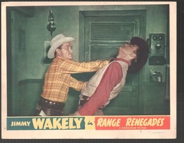 Range Renegades 11&quot;x14&quot; Lobby Card Jimmy Wakely - £36.49 GBP