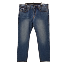 True Religion Geno Relaxed Slim Flap Big T Mens Jeans 40x32 NWT 199$ - £67.49 GBP