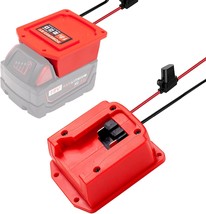 Power Wheel Adapter For Milwaukee M18 18V Battery With Fuse ，Power, Ion Battery - £23.90 GBP