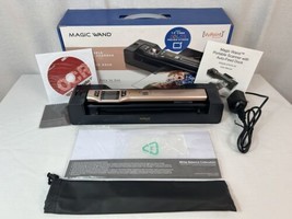 VuPoint Magic Wand Portable Handheld Scanner Auto Feed Dock Blue - WORKS... - $34.65