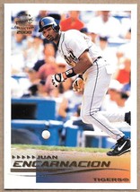 Pacific Crown Collection 2000 Juan Encarnacion Detroit Tigers #100 Baseball - £1.47 GBP