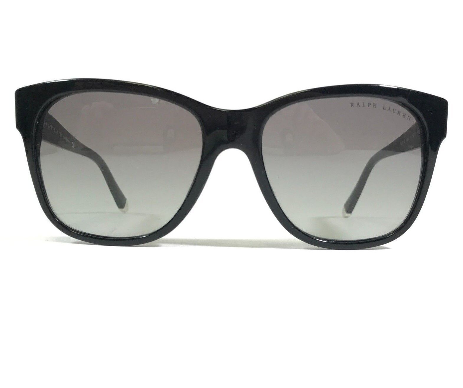 Ralph Lauren Sunglasses RL 8115 5001/11 Black Square Frames with Gray Le... - $34.64