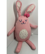 Pink Easter Bunny Rabbit Plush Figure Indoor Decor Target Brand - £12.54 GBP