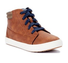 Wonder Nation Youth Boys Casual High-Top Sneakers-Brown-Size 6-NWT - £15.80 GBP