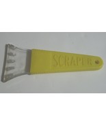 Car Window Plastic Windshield Ice Scraper with Yellow Handle - $6.46 CAD