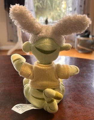 Vintage Rare Retired Disney Store Green Easter Bunny Tigger Plush Item image 4