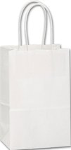 EGPChecks Recycled Kraft Paper Shoppers, White, 5 1/4&quot; x 3 1/2&quot; x 8 7/8&quot;... - $148.36