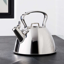 All-Clad Stainless Steel 2-qt Tea Kettle Full Handle - £42.58 GBP