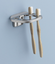 Toothbrush/Tumbler Holder, Die Cast Zinc , Chrome - OakBrook  297-1001OB - $0.99