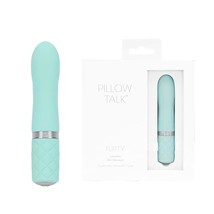 Pillow Talk Flirty Vibrating Wand, Premium Silicone with Swarovski Crystal, Deep - £55.60 GBP