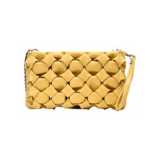New Women Crossbody Bag Temperament Handbag Textured Shoulder Bag INS Woven Chai - £29.06 GBP