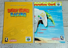 N64 Diddy Kong Racing Instruction Booklet Manual and Operation Guide - £11.10 GBP