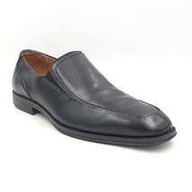 Florsheim Men Slip On Split Toe Loafers Size US 11.5D Black Leather - £18.98 GBP