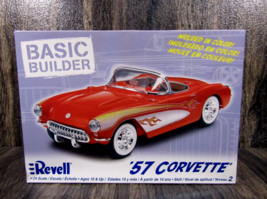 2006 Revell 1957 Corvette Molded in Color Model Kit #85-0852 Skill 2 1:24 - $24.70