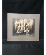 1916 BOYS BASKETBALL TEAM Orig Cabinet Photo COLEBROOK NEW HAMPSHIRE Ide... - $49.99