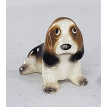 Hagen Renaker Mini Bassett Hound Papa Miniature Figurine - $10.39