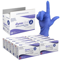 Dynarex DynaPlus Nitrile Exam Gloves Latex-Free Textured Ambidextrous 20... - $149.26