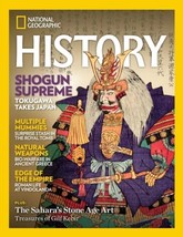 National Geographic History SHOGUN SUPREME, Mummies, Rome, + more May/Ju... - £3.11 GBP