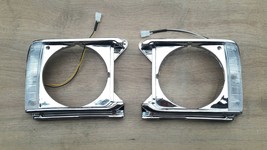 Fit For Toyota Pickup Hilux 1979-81 Chrome Headlight Door LH+RH Pair - £54.78 GBP