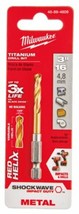 Milwaukee Shockwave Impact Duty - Red Helix - 3&quot;/16 - 48-89-4609 - Drill Bit - £7.18 GBP