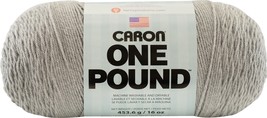 Caron One Pound Yarn-Soft Grey Mix - $42.98