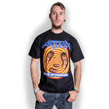 Anthrax State of Euphoria Scott Ian Heavy Metal Official Tee T-Shirt Mens Unisex - £26.83 GBP