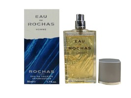 VINTAGE Eau de Rochas Pour Homme by Rochas 1.7 oz / 50 ml Eau De Toilett... - $39.95