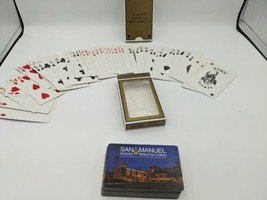 PLAYING CARDS Casino Souvenir X 2 San Manuel Indian Bingo &amp; Casino California  - £4.84 GBP