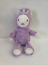 2020 Animal Adventure Llama Purple White Plush Stuffed Animal - £23.72 GBP
