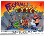 1991 Pua &amp; Mike&#39;s Festival Animation Program Rugrats Short Premiere-
sho... - $14.83