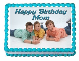 Your Personalized PHOTO edible cake image cake topper party decoration - £7.17 GBP+