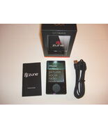 MICROSOFT  ZUNE  BLACK  120GB...NEW BATTERY... - $299.99